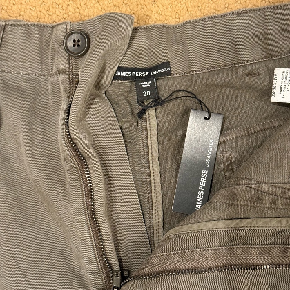 James Perse Women's Khaki Oversized Pants